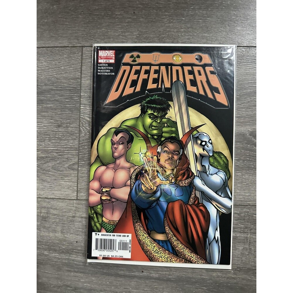 Marvel Defenders #1 Single Issue Comic Blue Hulk Doctor Strange Silver Surfer